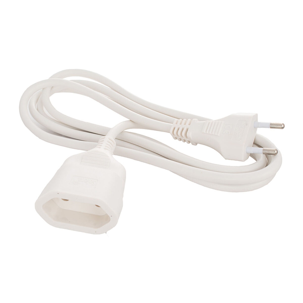 Cable Alargador Solera 8672/1 2 X 1 Mm 2 M Blanco