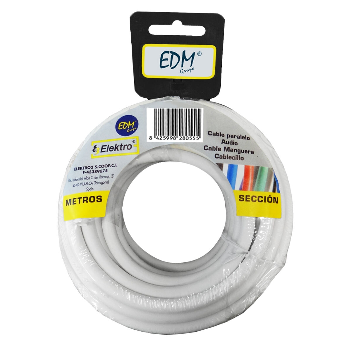 Cable de Interfaz Paralelo Edm 28136 3 X 1 Mm 50 M