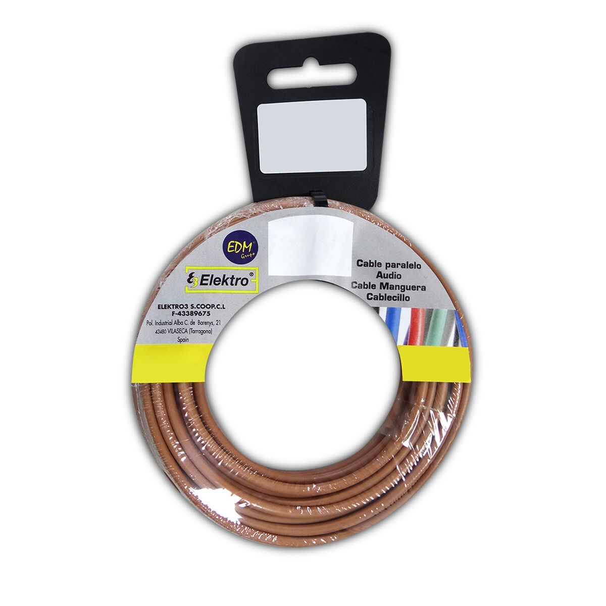 Cable de Interfaz Paralelo Edm 28602 Marrón 25 M ø 6 Mm