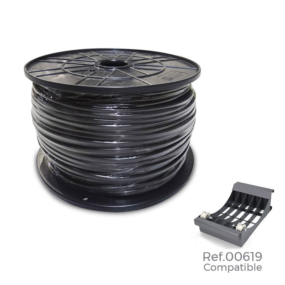 Cable de Interfaz Paralelo Sediles 28917 2 X 0,75 Mm Negro 700 M ø 400 X 200 Mm