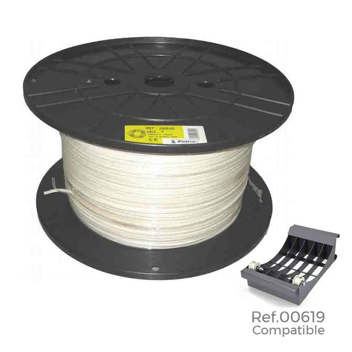 Cable de Interfaz Paralelo Sediles 28960 2 X 1 Mm Blanco 400 M ø 400 X 200 Mm