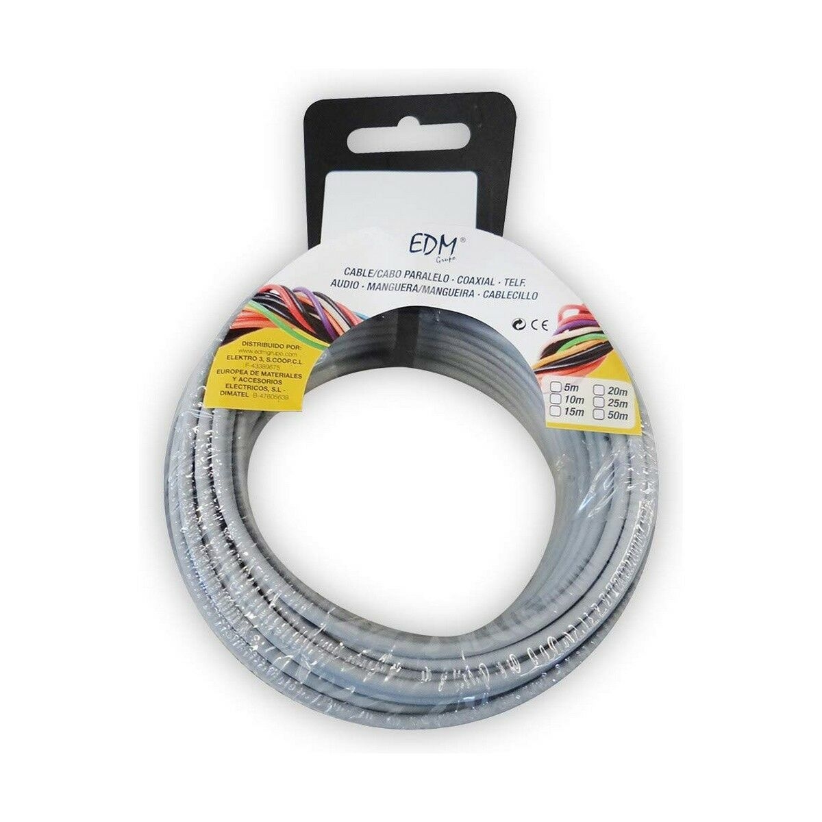 Cable Edm 10 M Gris