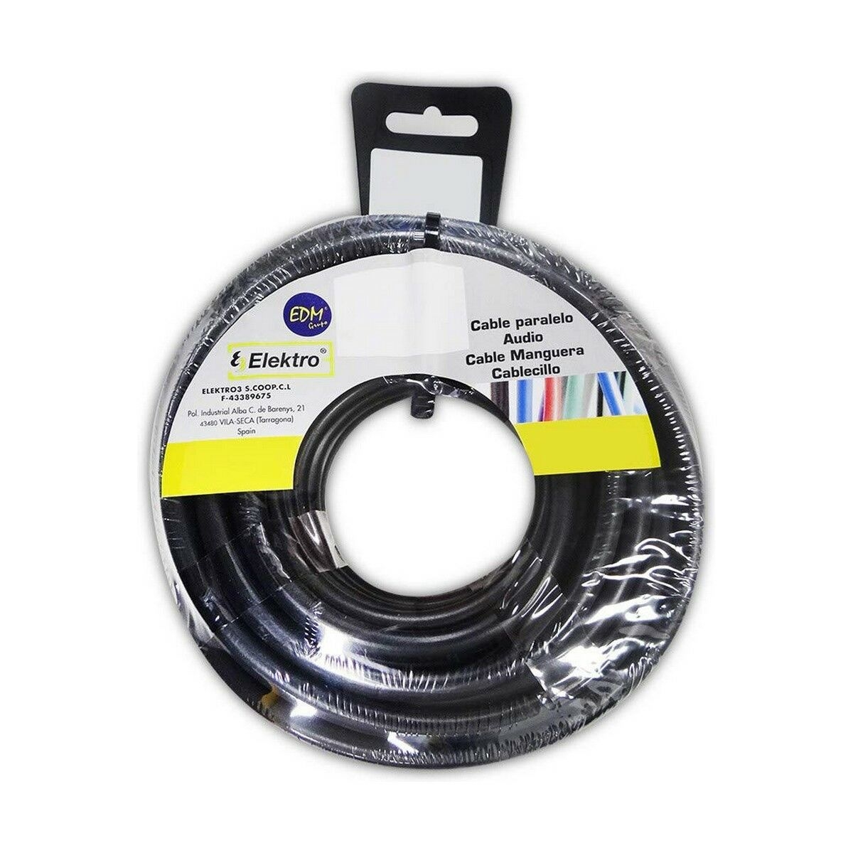 Cable Edm 3 X 1 Mm Negro 20 M