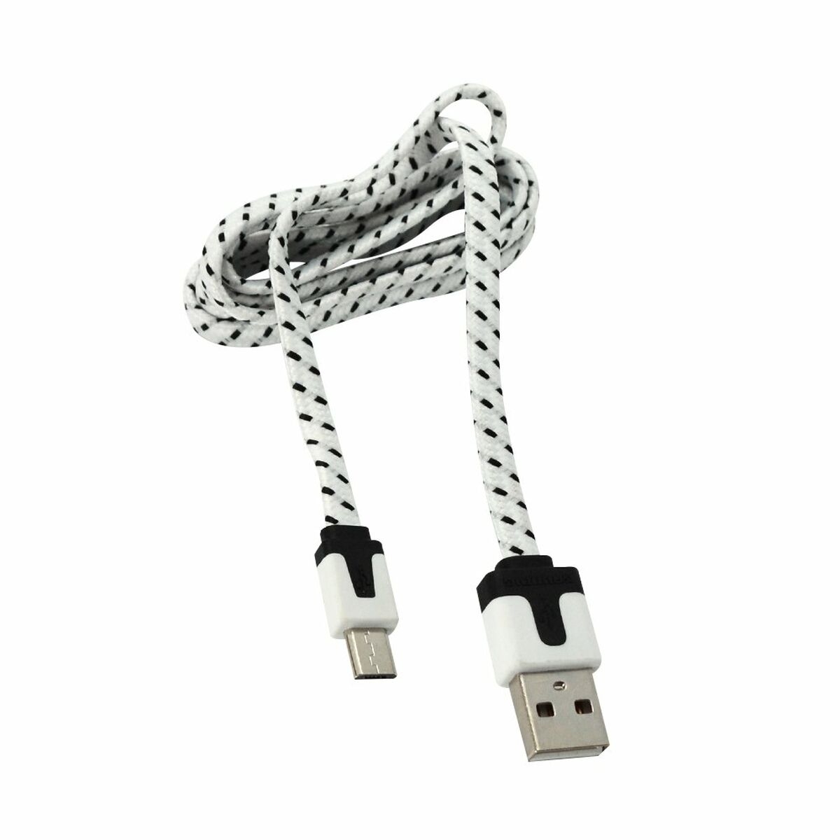 Cable Micro Usb Grundig Blanco/negro 1 M