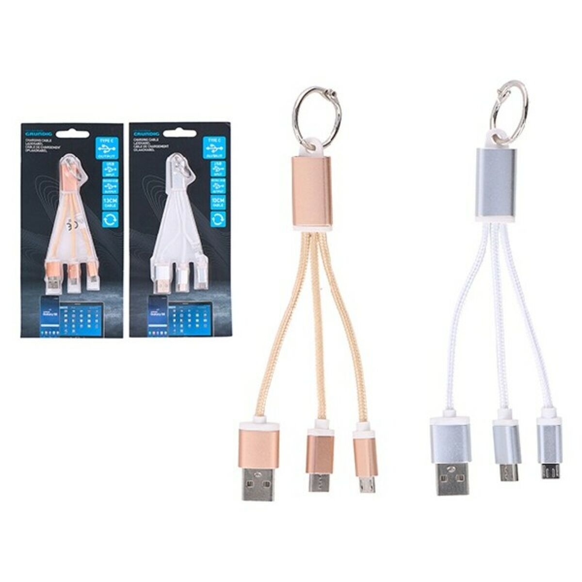 Cable Usb Grundig 3 En 1