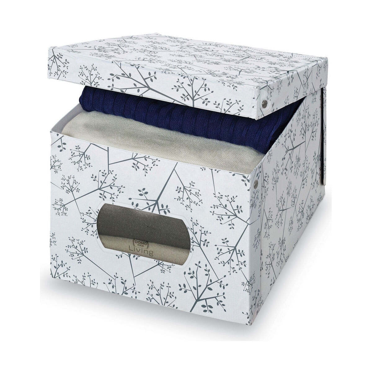 Caja Multiusos Domopak Living 916050 Blanco (42 X 50 X 31 Cm)