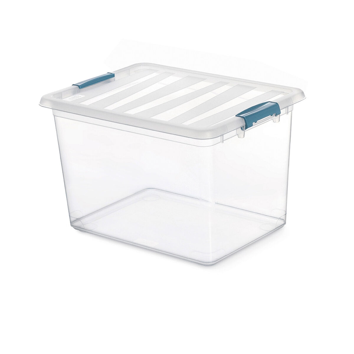 Caja Multiusos Domopak Living Katla Con Asas Transparente 20 L Polipropileno (39 X 29 X 25,5 Cm)