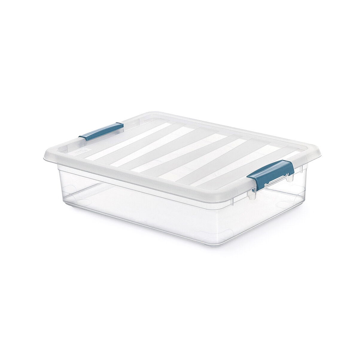 Caja Multiusos Domopak Living Katla Transparente Polipropileno 8 L (39 X 29 X 10,5 Cm)