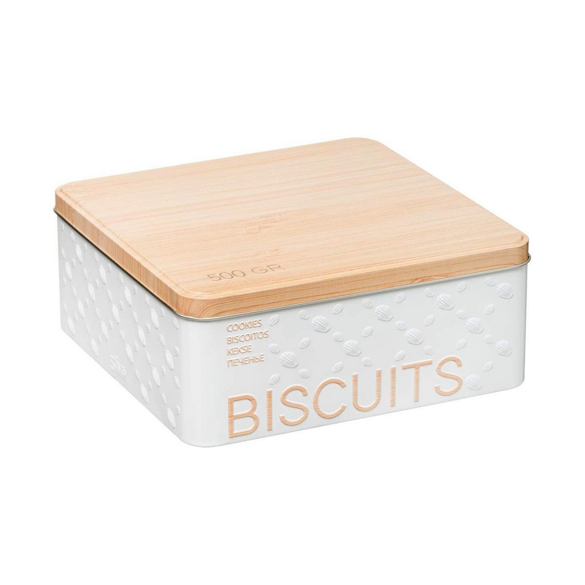 Caja Multiusos Nature Scandi Metal Blanco 500 Gr