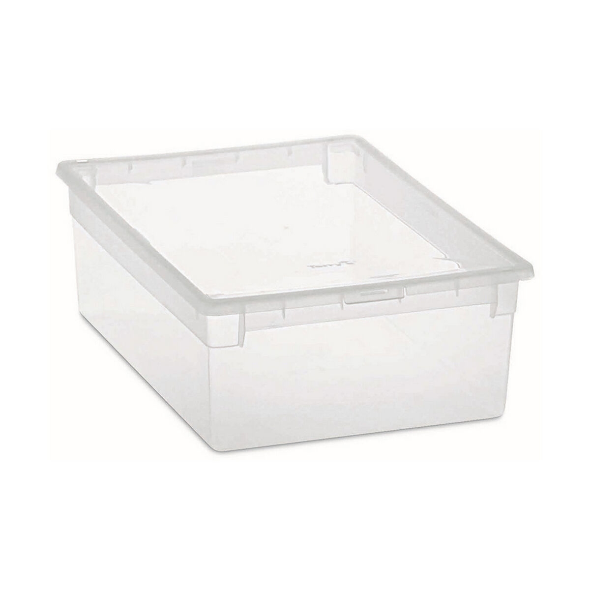 Caja Multiusos Terry Light Box M Con Tapa Transparente Polipropileno (27,8 X 39,6 X 13,2 Cm)