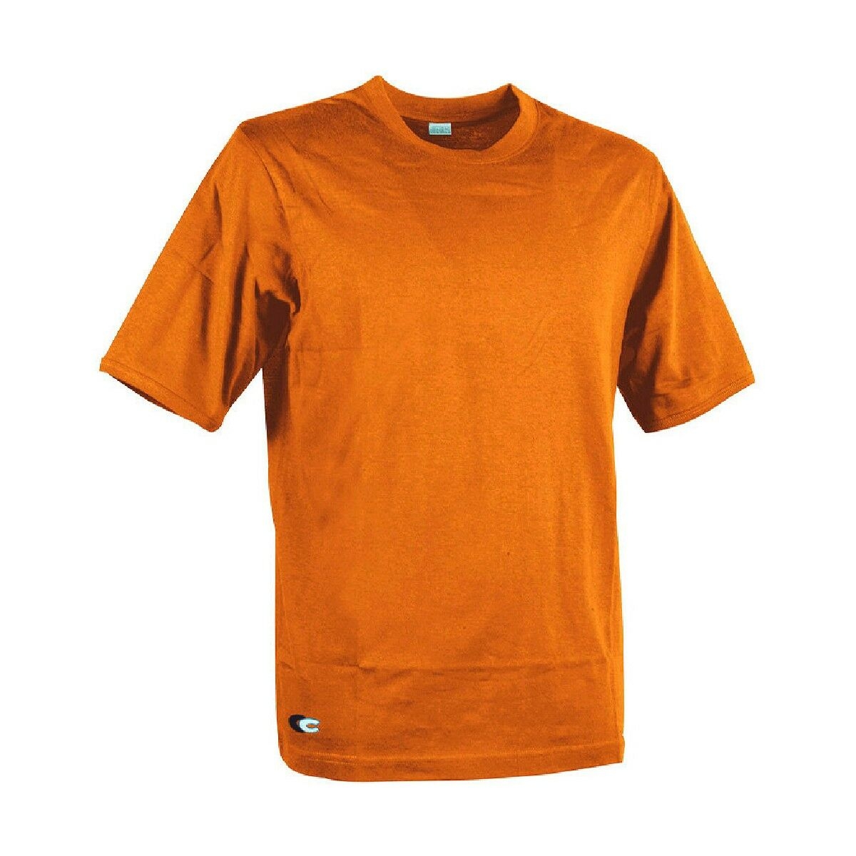 Camiseta de Manga Corta Hombre Cofra Zanzibar Naranja