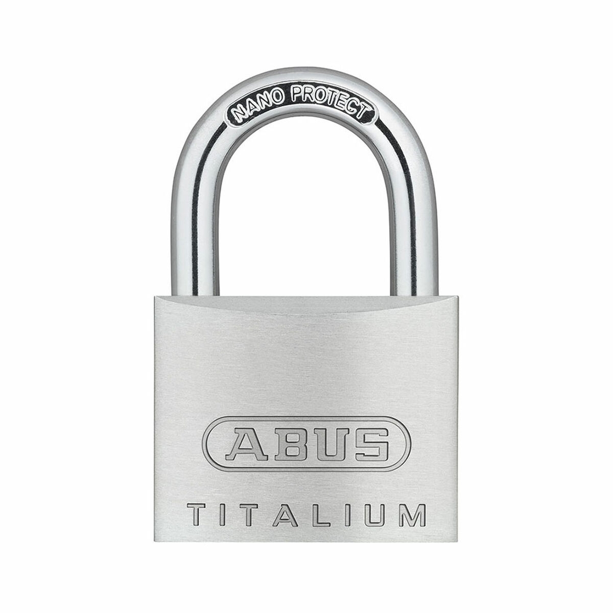 Candado de Llave Abus Titalium 64Ti/20 Acero Aluminio Normal (2 Cm)