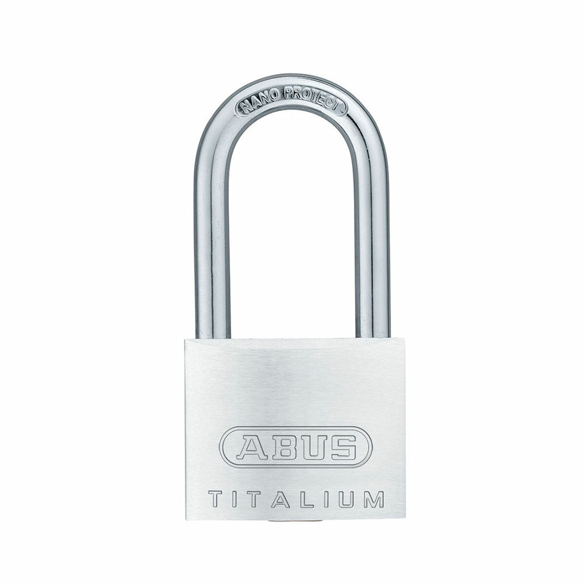 Candado de Llave Abus Titalium 64Ti/20Hb20 Acero Aluminio Largo (2 Cm)