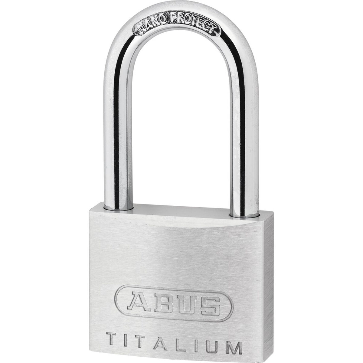 Candado de Llave Abus Titalium 64Ti/40Hb40 Acero Aluminio Largo (4 Cm)