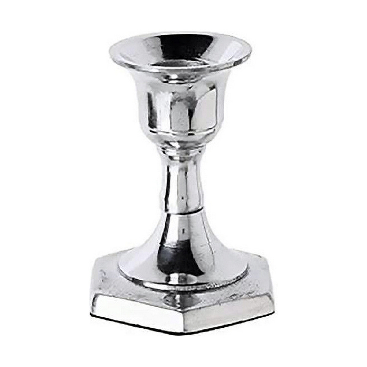 Candelabro Atmosphera Plateado (8 X 6 Cm)