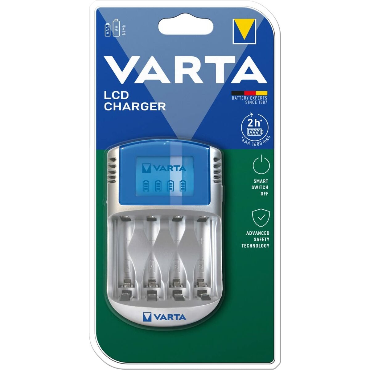 Cargador de Pilas Varta 4 Pilas Aa/aaa 12 V