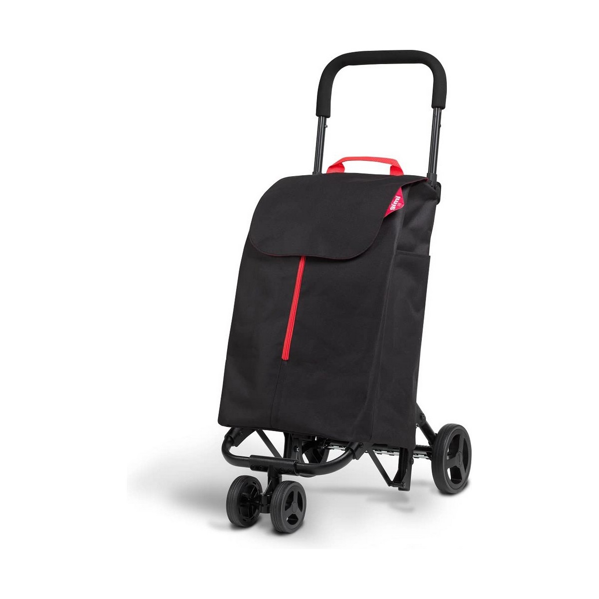 Carro de Compra Gimi Twin Urban Negro 50 L (39 X 52 X 95 Cm)