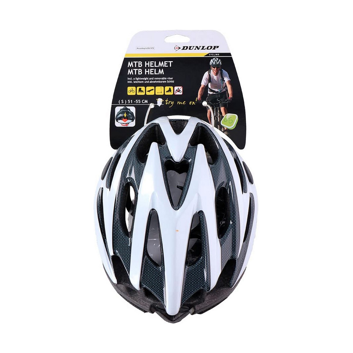 Casco de Ciclismo Para Adultos Dunlop 51-55 Cm S