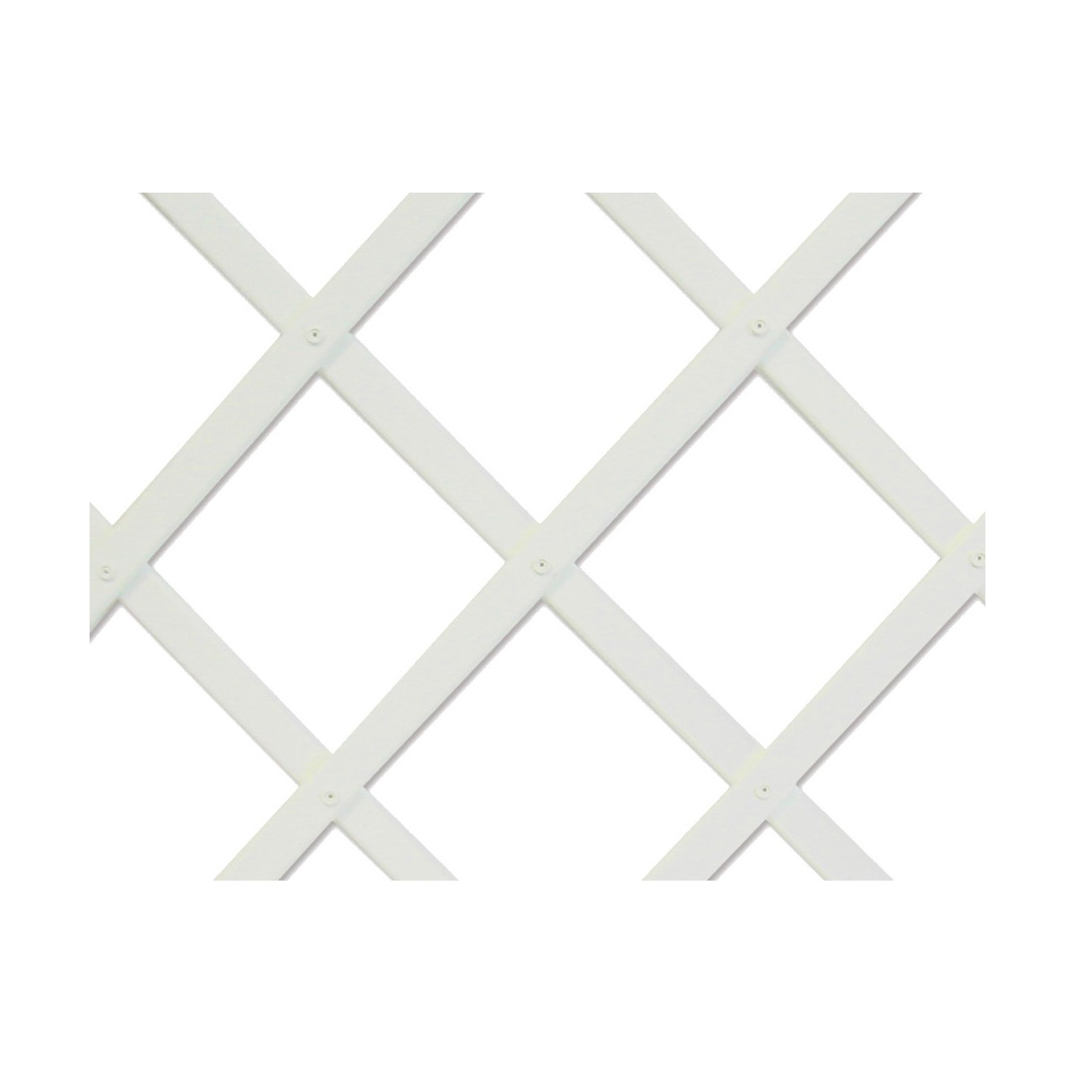 Celosía Nortene Trelliflex 1 X 2 M Blanco Pvc