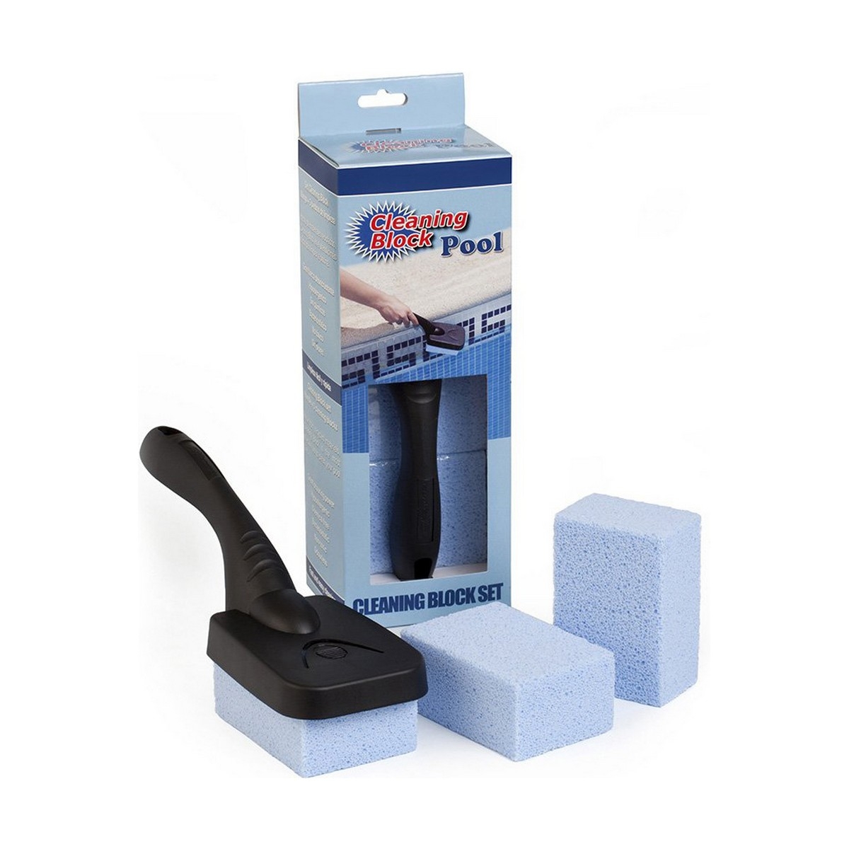 Cepillo Curvado Para Piscina Cleaning Block 27 Cm