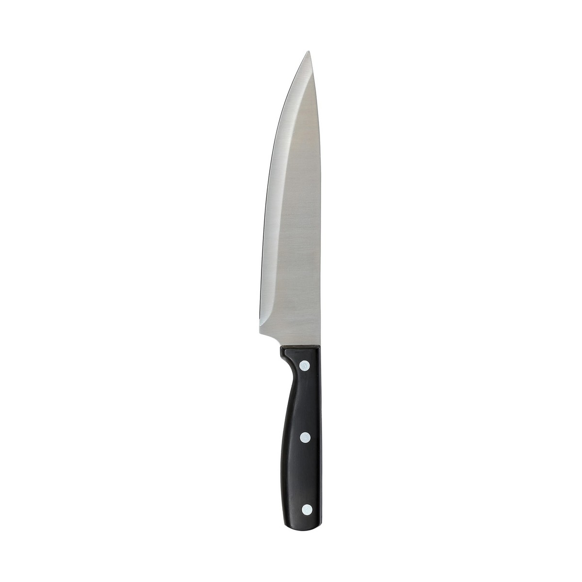 Cuchillo de Cocina Negro Acero Inoxidable Abs (20 Cm)