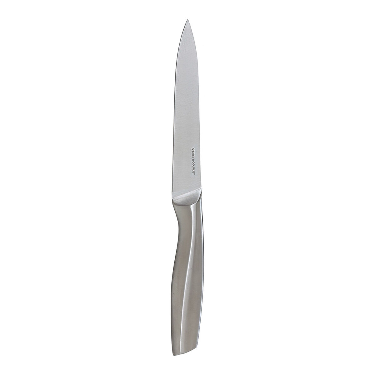 Cuchillo de Cocina Secret de Gourmet Plateado Acero Inoxidable 24,5 Cm