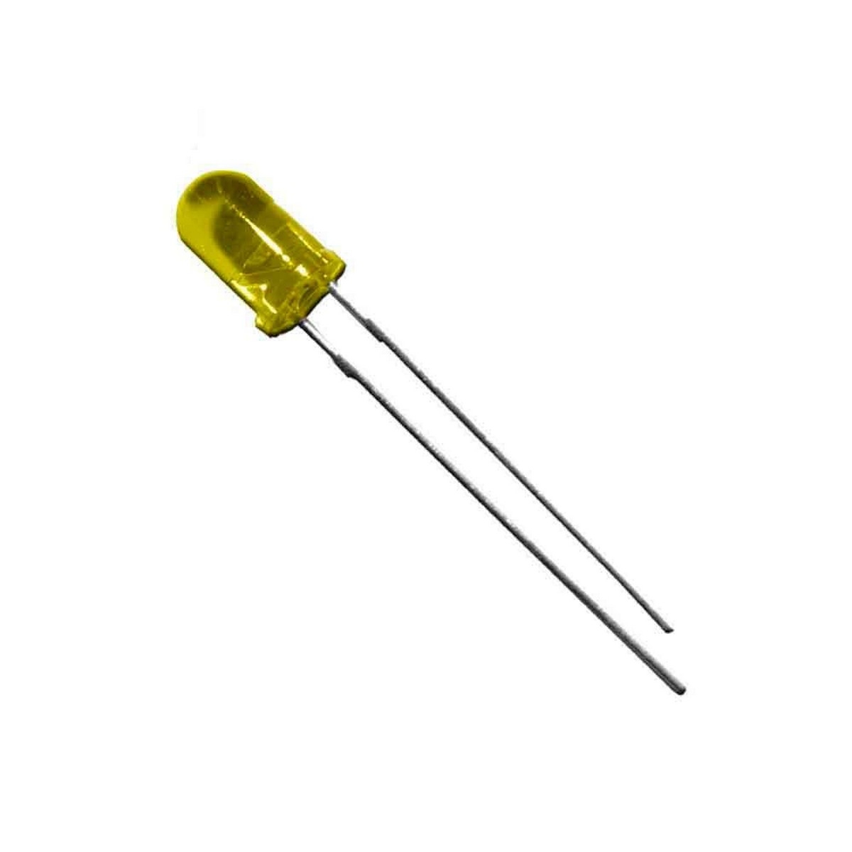 Diodo Molgar Led Manualidades Amarillo 5 Mm 1,9 V