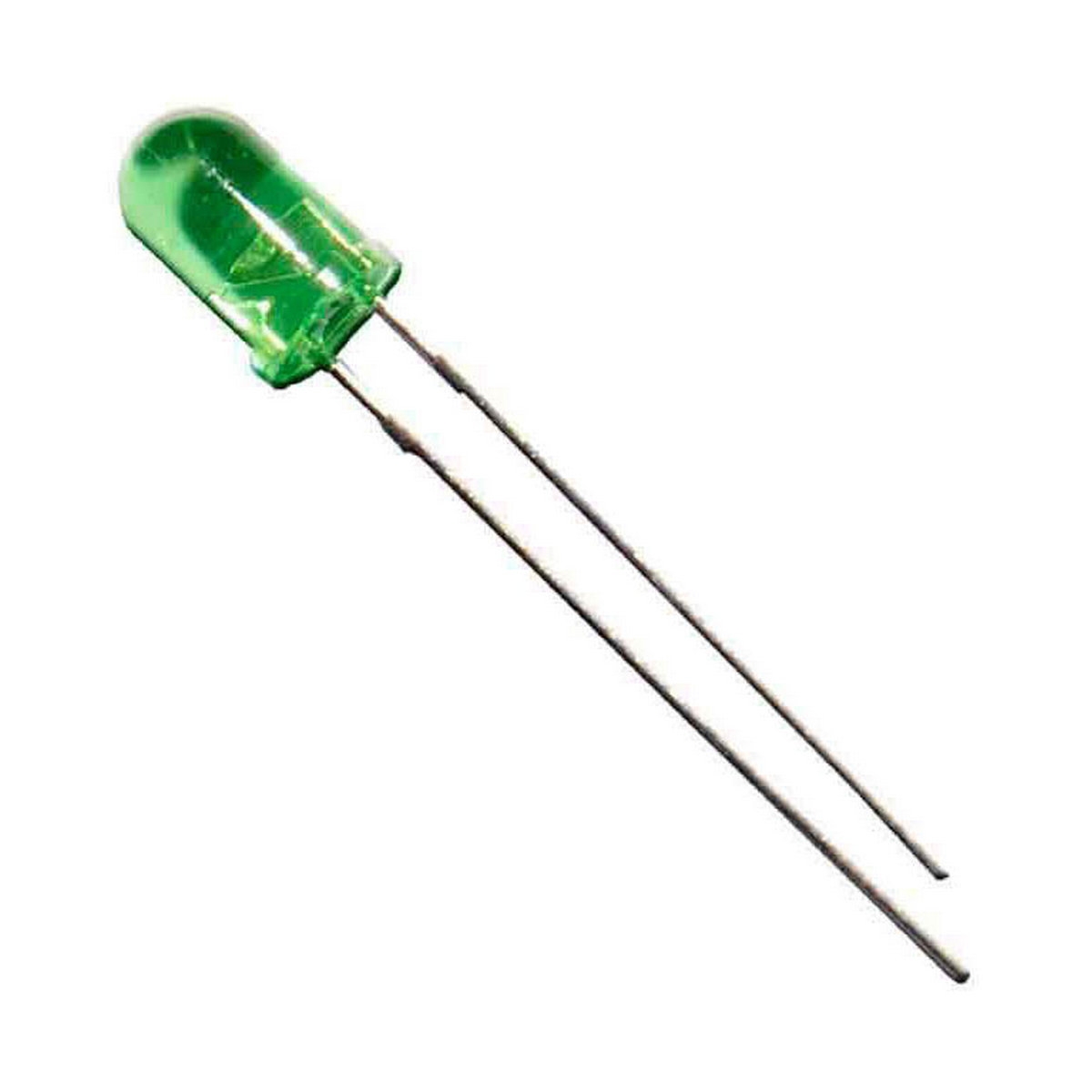 Diodo Molgar Led Manualidades Verde 5 Mm 1,9 V