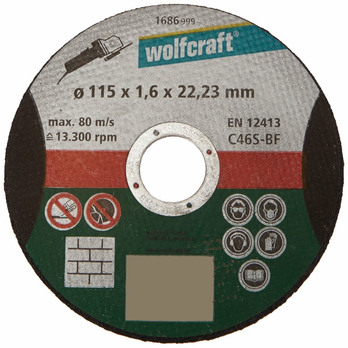 Disco de Corte Wolfcraft 1686999