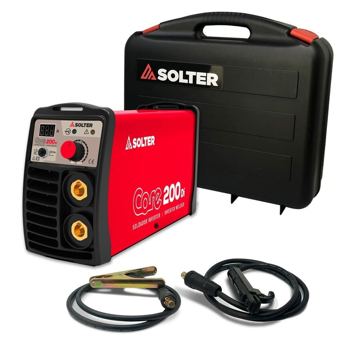 Equipo de Soldador Solter Core 200Di Accesorios 200 A