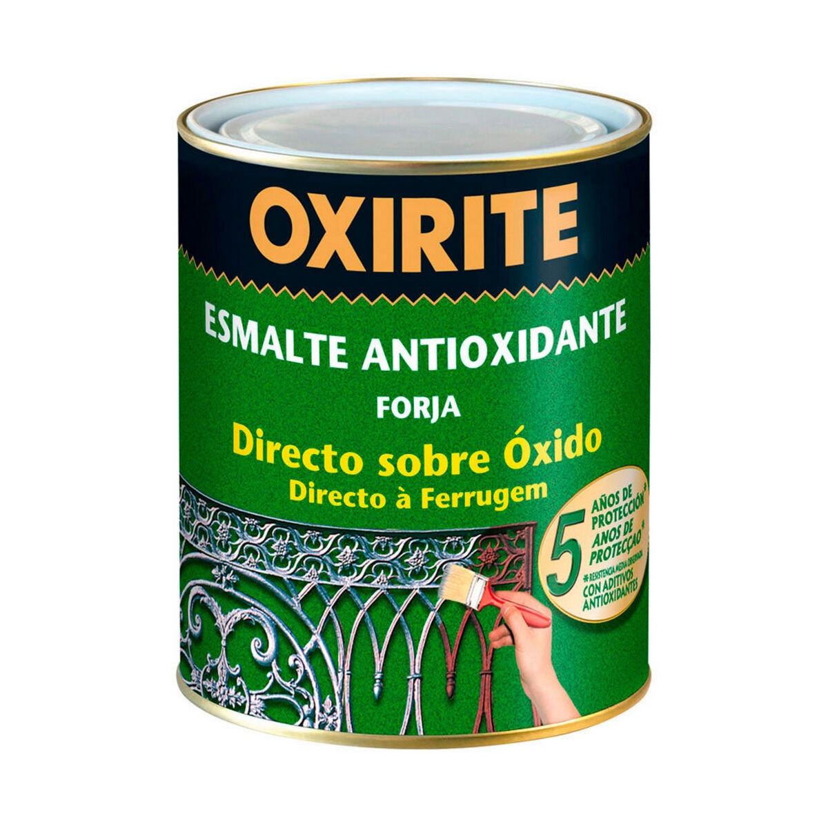 Esmalte Antioxidante Oxirite 5397894 Forja Negro 750 Ml