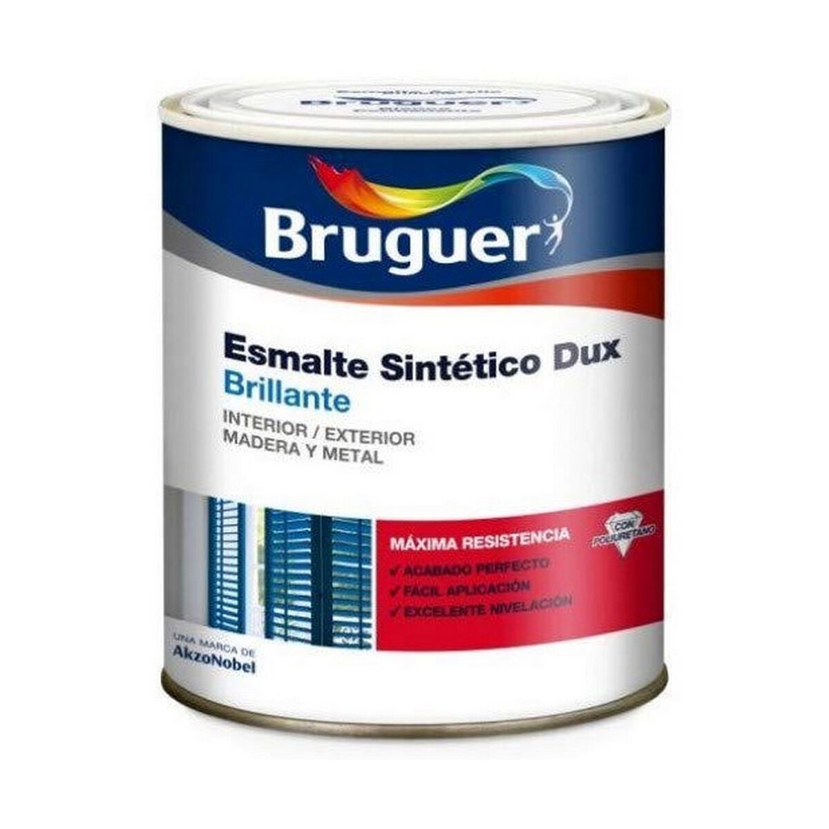 Esmalte Sintético Bruguer Dux 250 Ml Blanco