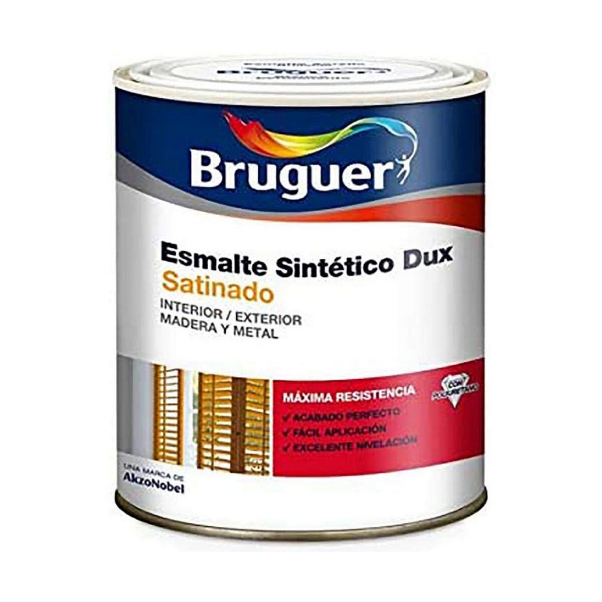 Esmalte Sintético Bruguer Dux Blanco 750 Ml Satinado