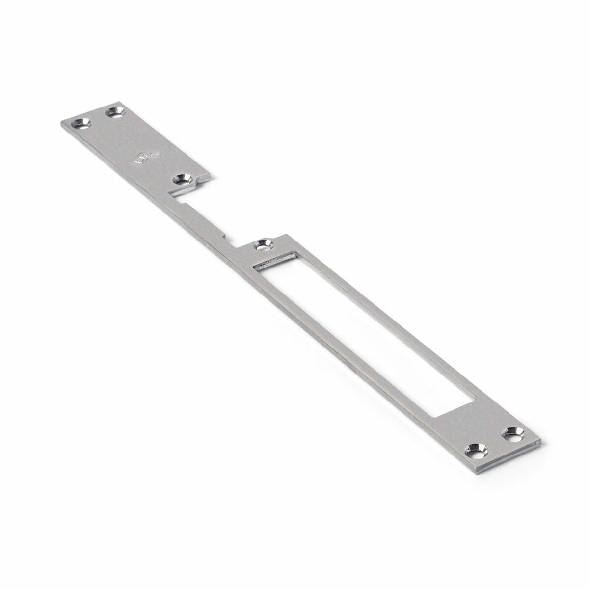 Frontal Para Cerradura Jis 907G Largo 250 X 25 Mm Gris