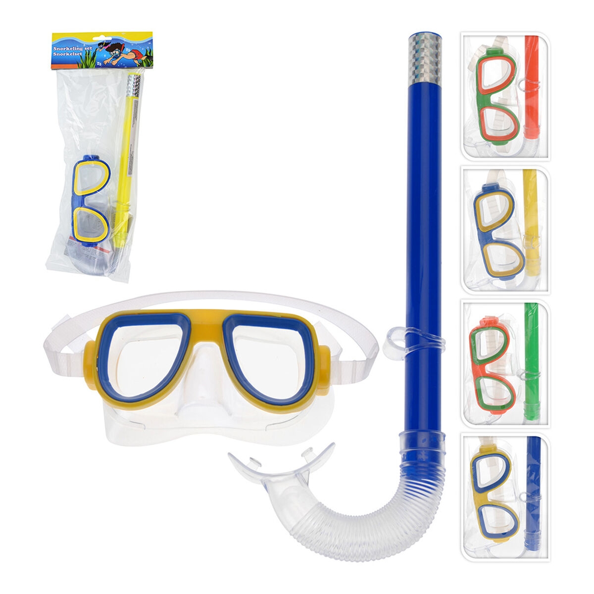 Gafas de Buceo Con Tubo Infantiles