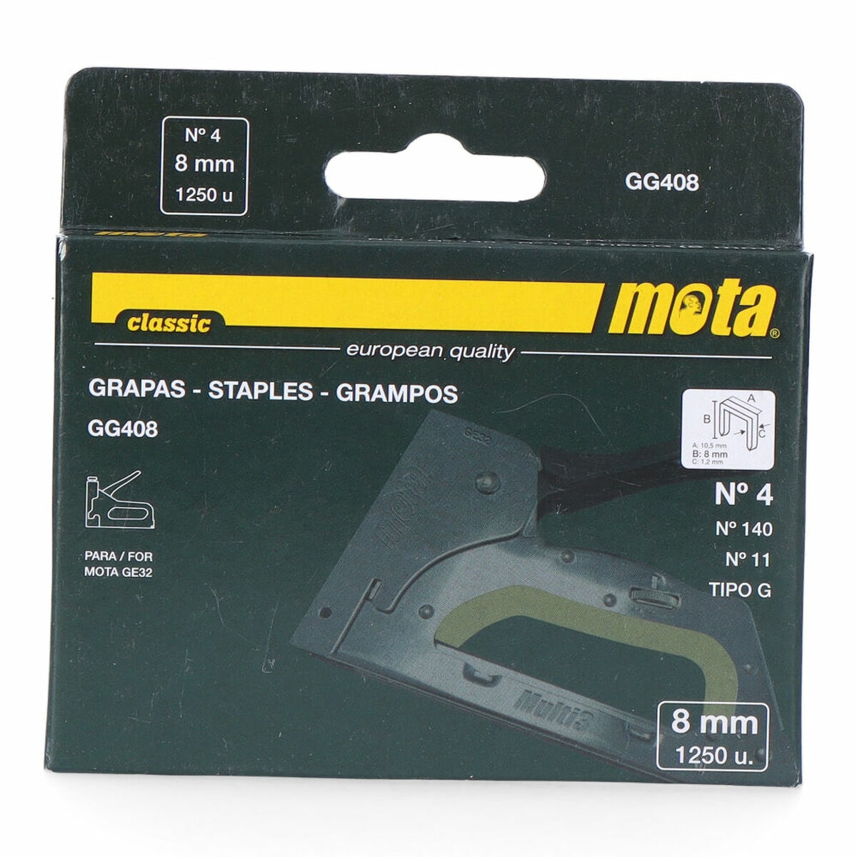 Grapas Mota Gg408 1000 Unidades Nº 4