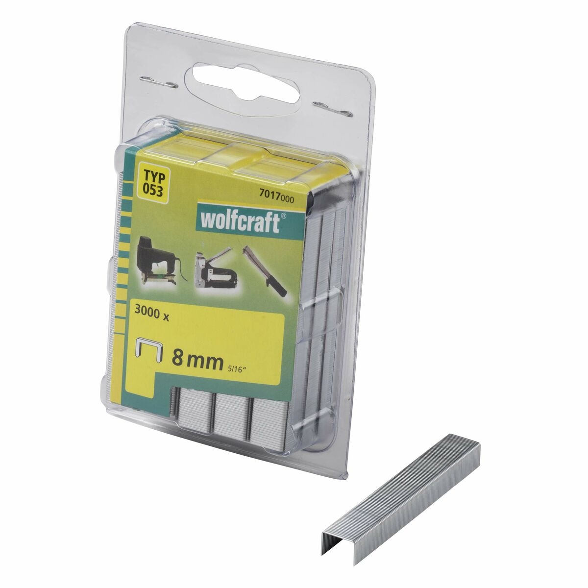 Grapas Wolfcraft 7017000 Nº 053 3000 Unidades