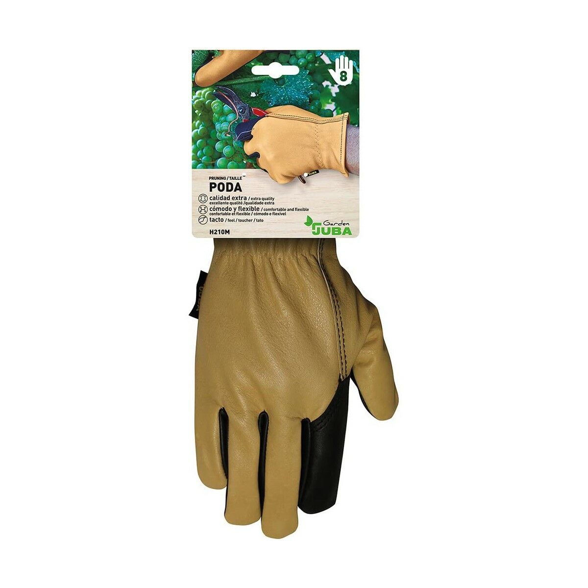 Guantes de Jardinería Juba Impermeables Cuero