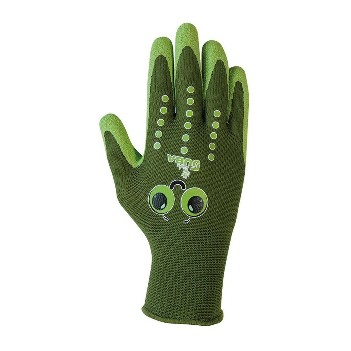 Guantes de Jardinería Juba Verde Infantil Nailon Látex