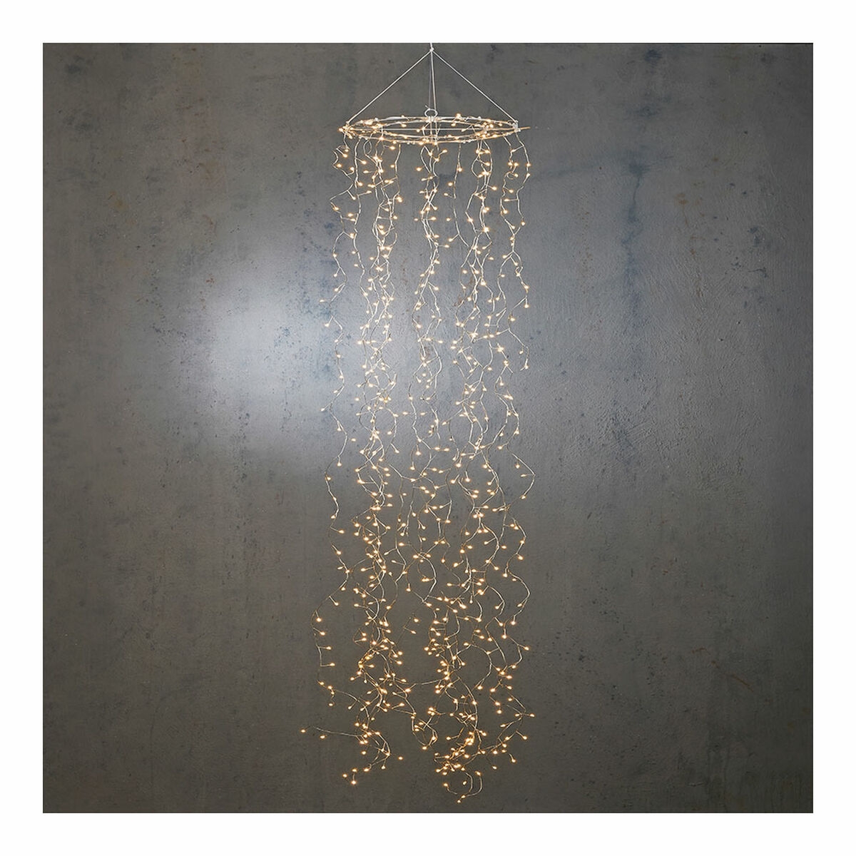 Guirnalda de Luces Led Luca Candelabro Luz Blanca (200 X 30 Cm)