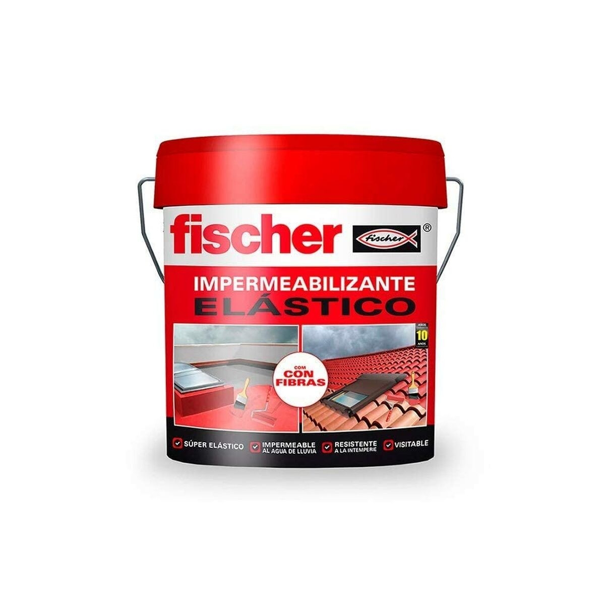 Impermeabilizante Fischer Ms Blanco 750 Ml