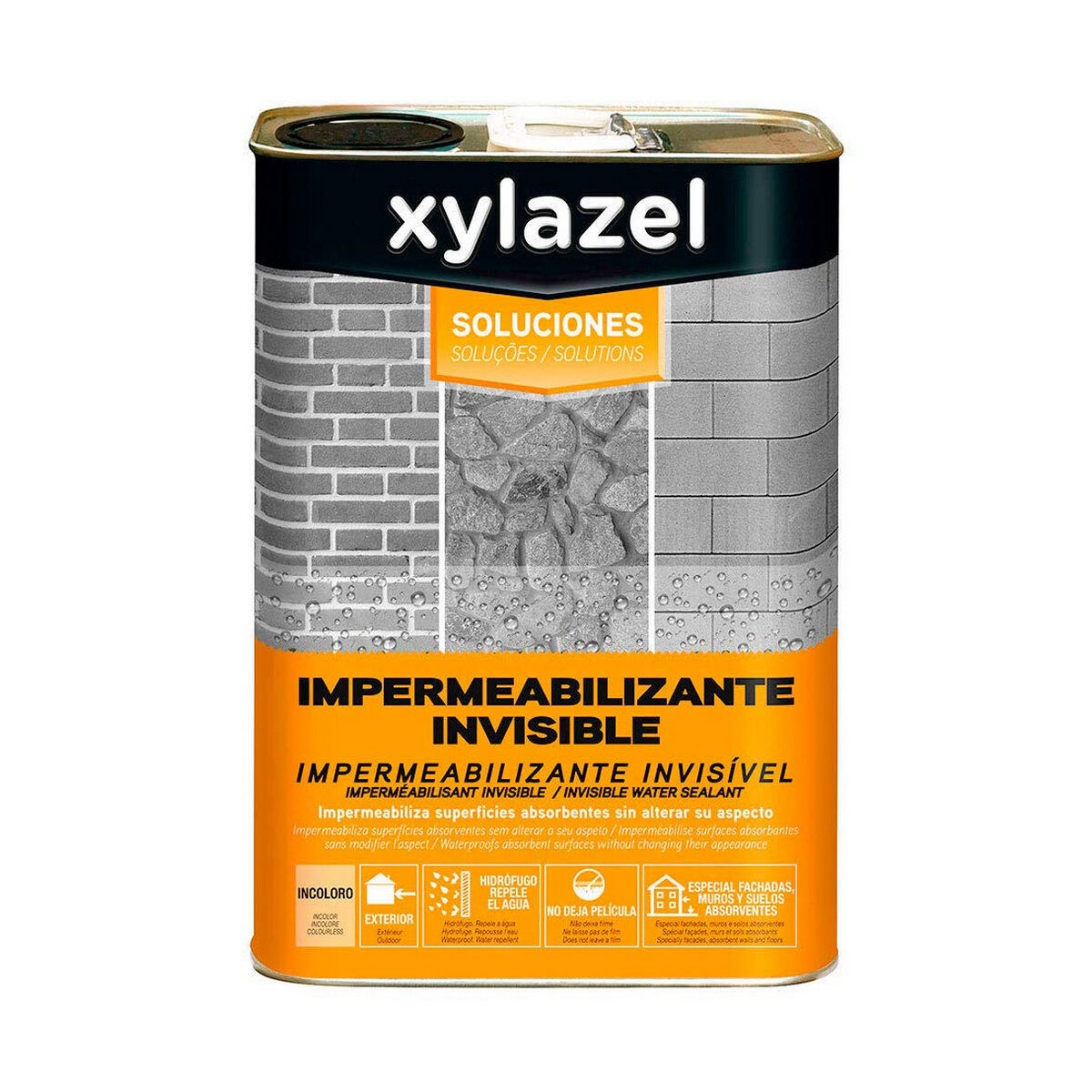 Impermeabilizante Xylazel 5396480 Transparente 750 Ml Incoloro