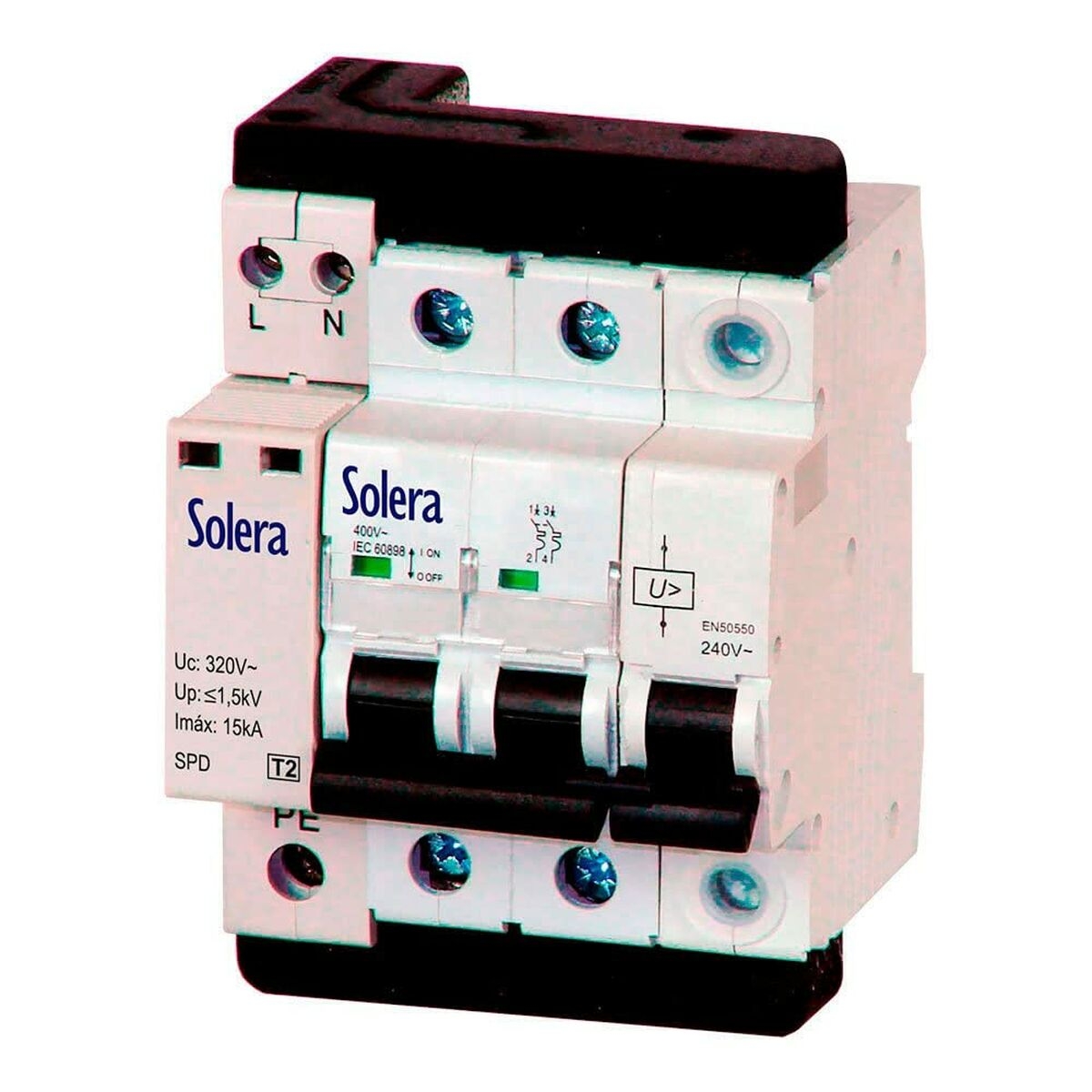 Interruptor Automático Residencial Solera Combi2P40T15