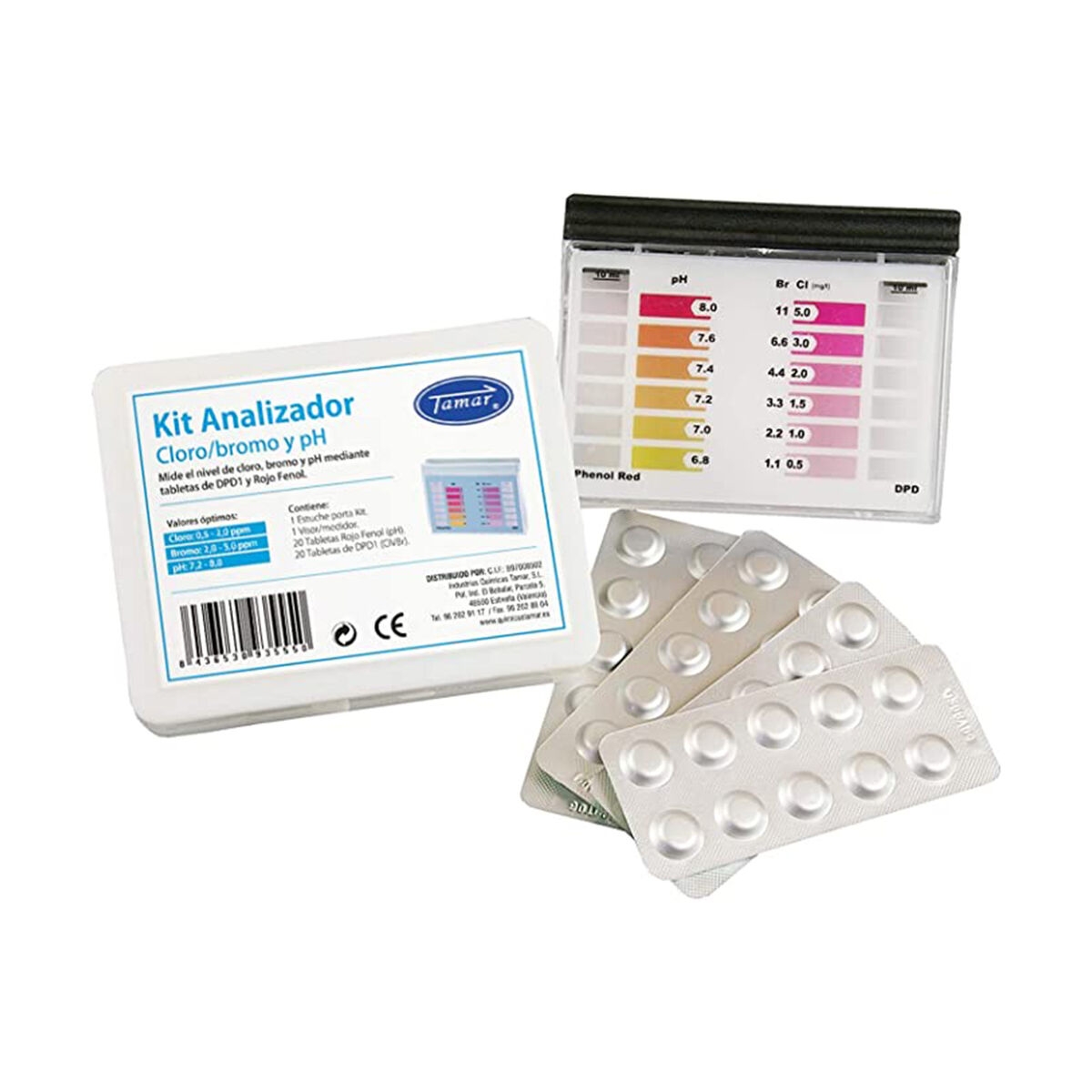 Kit de Accesorios Tamar Dpd1 1175600000 Test de Ph