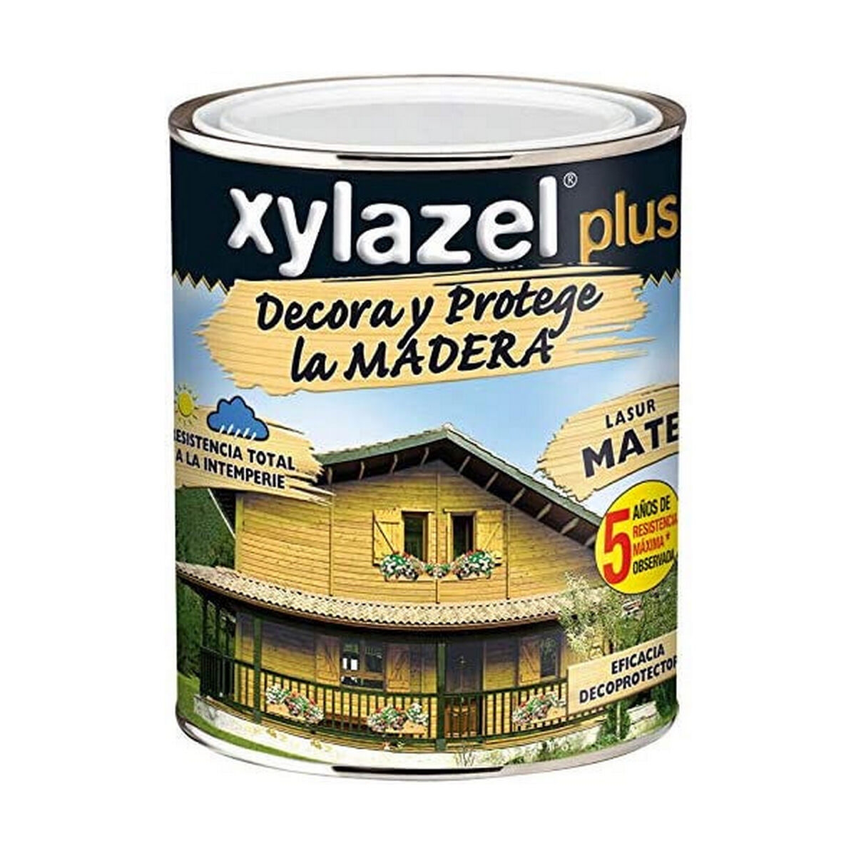 Lasur Xylazel Plus Decora 750 Ml Castaño Mate