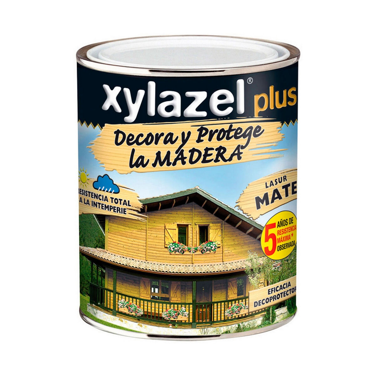 Lasur Xylazel Plus Decora 750 Ml Mate Palisandro