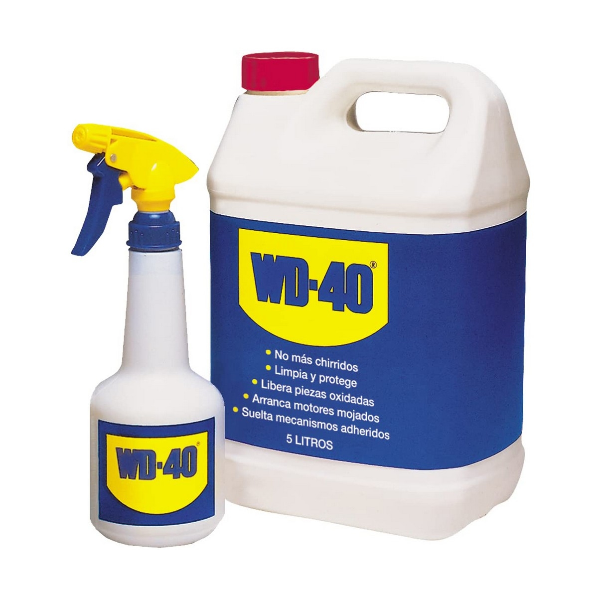 Lubricante Multiusos Wd-40 44506 Pulverizador Multiusos Garrafa 5 L (5L)