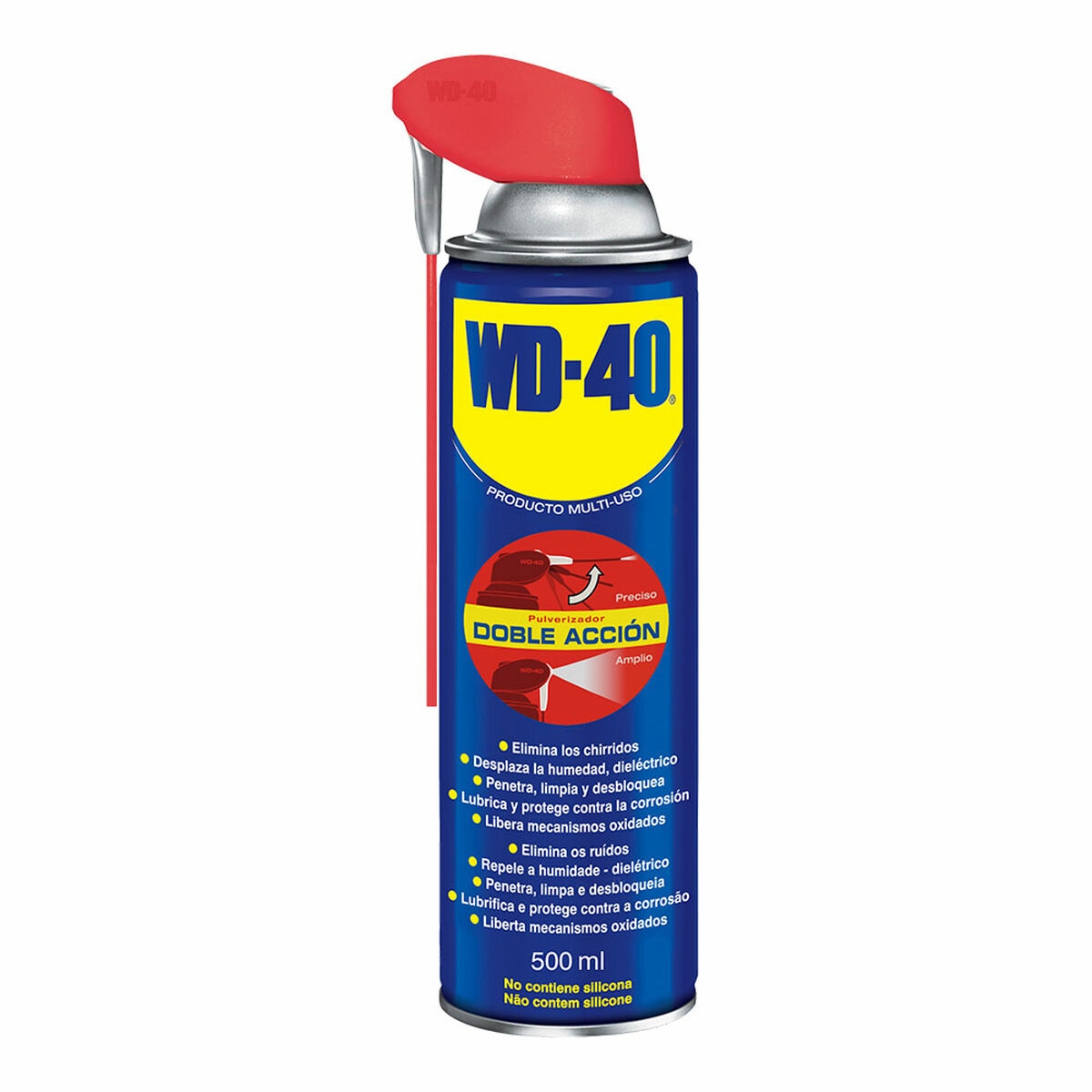 Lubricante Wd-40 34198 Spray Multiusos (500 Ml)