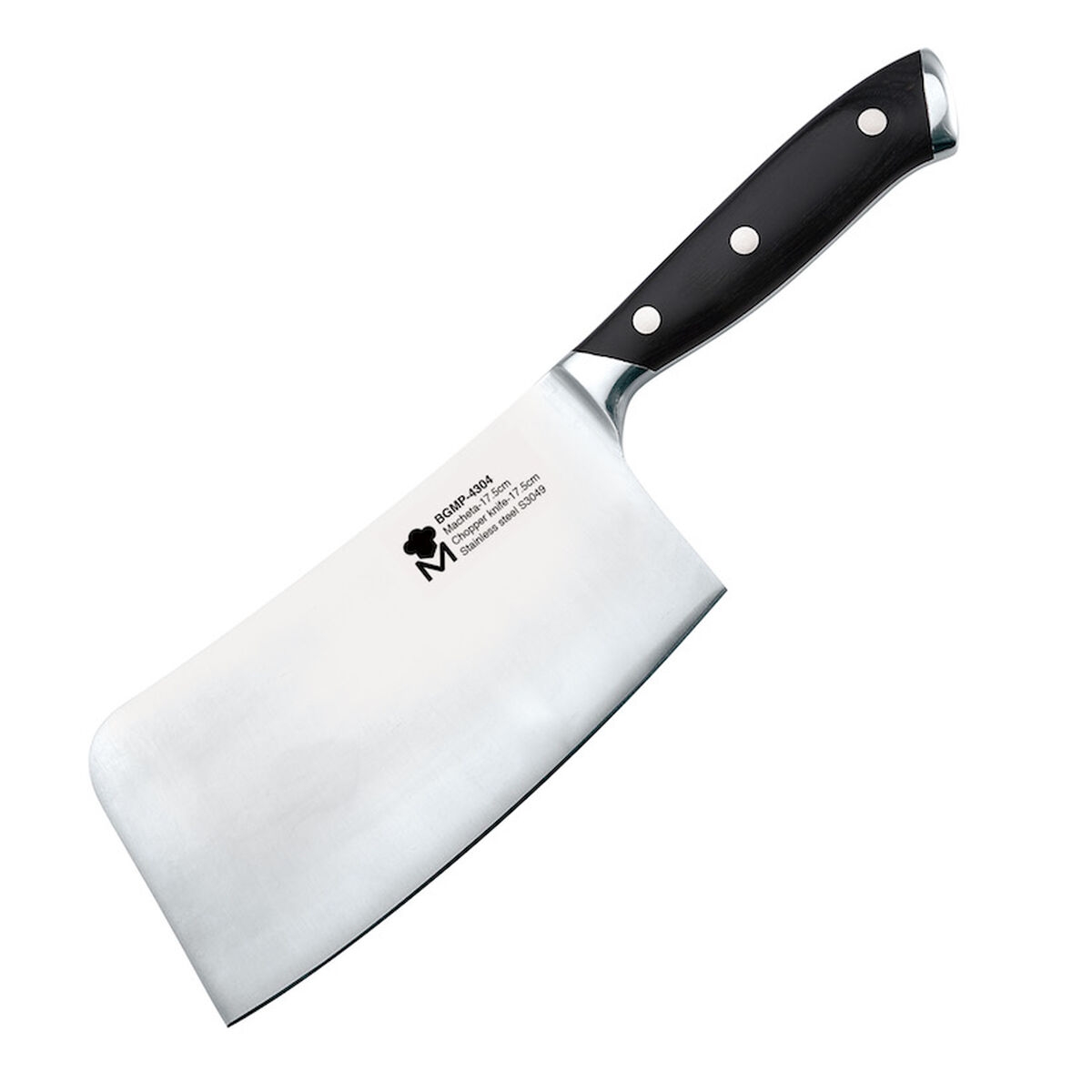 Macheta de Cocina Masterpro Bgmp-4304 17,5 Cm Acero Inoxidable Acero Inoxidable/madera