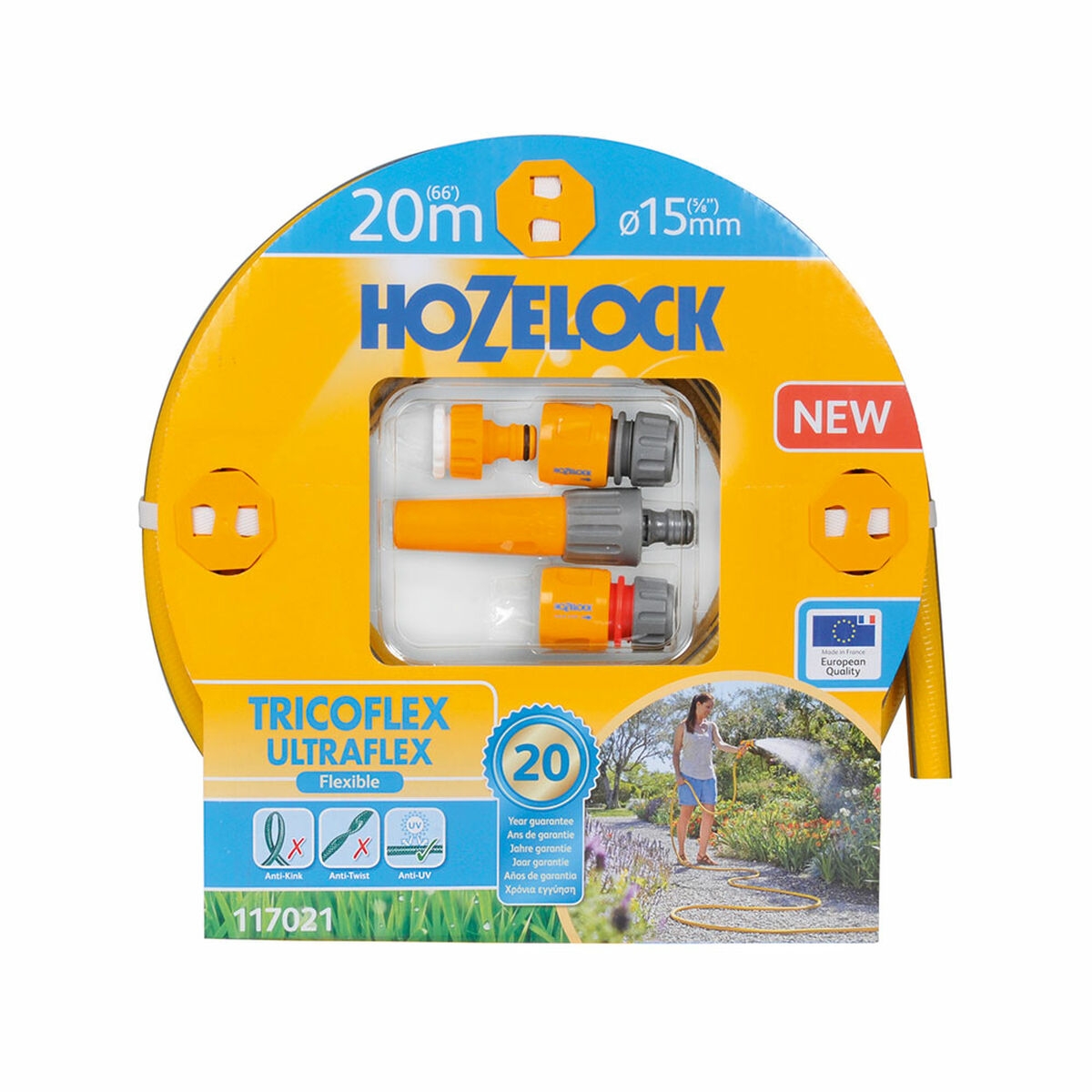 Manguera Hozelock  Tricoflex Ultraflex ø 15 Mm (20 M)